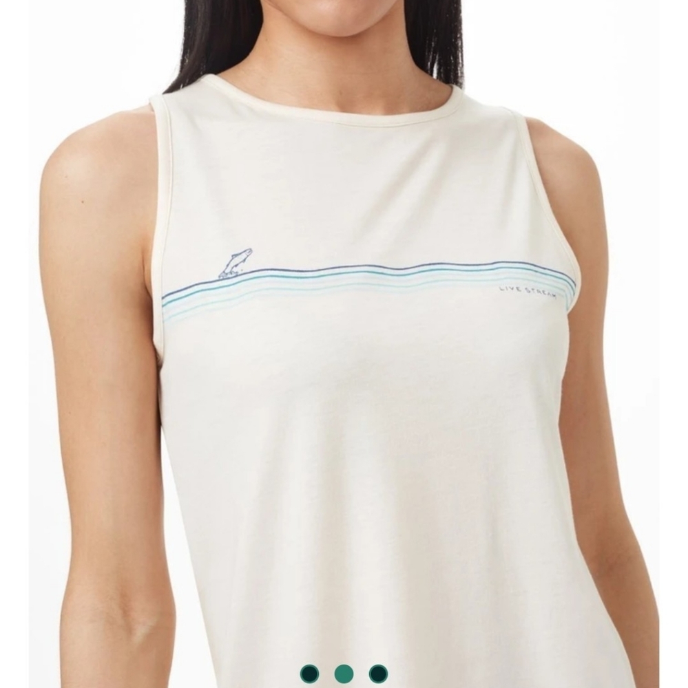 NWT Tentree Livestream classic fit tank
